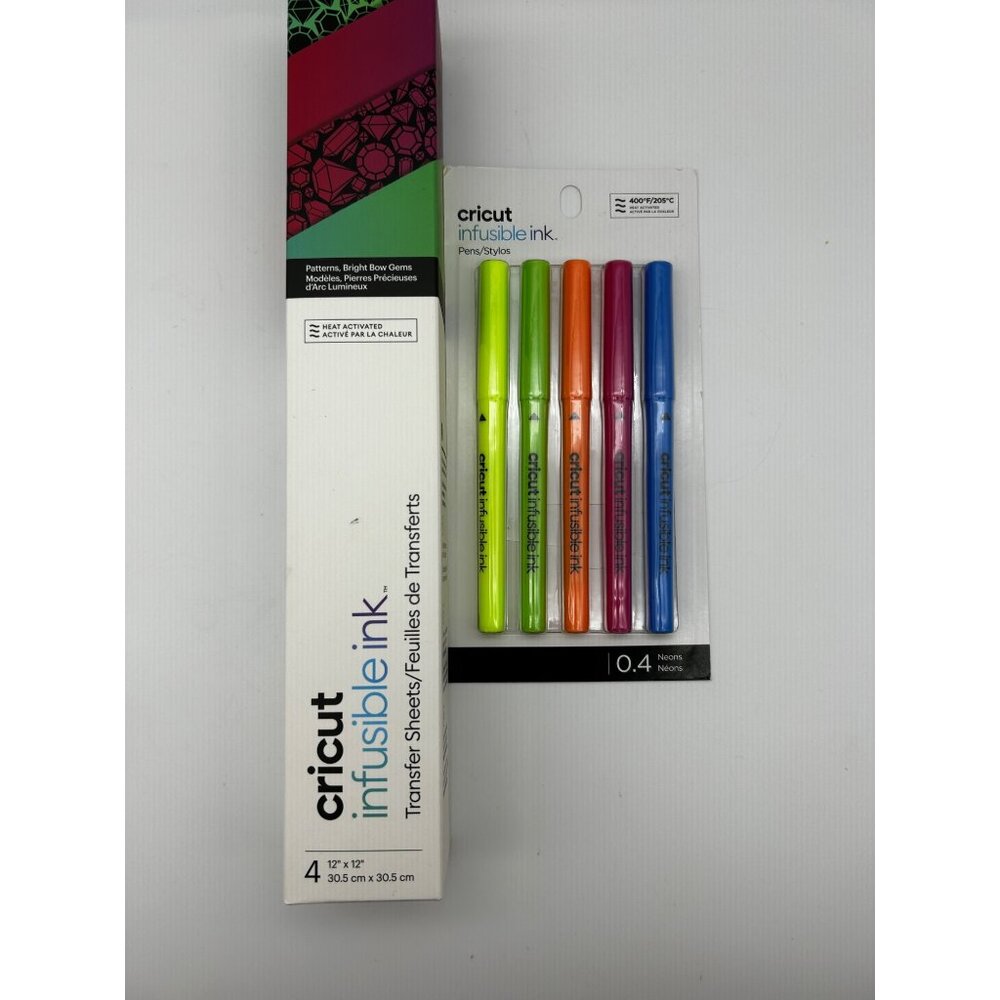 Cricut Infusible Ink Sheets and Pens